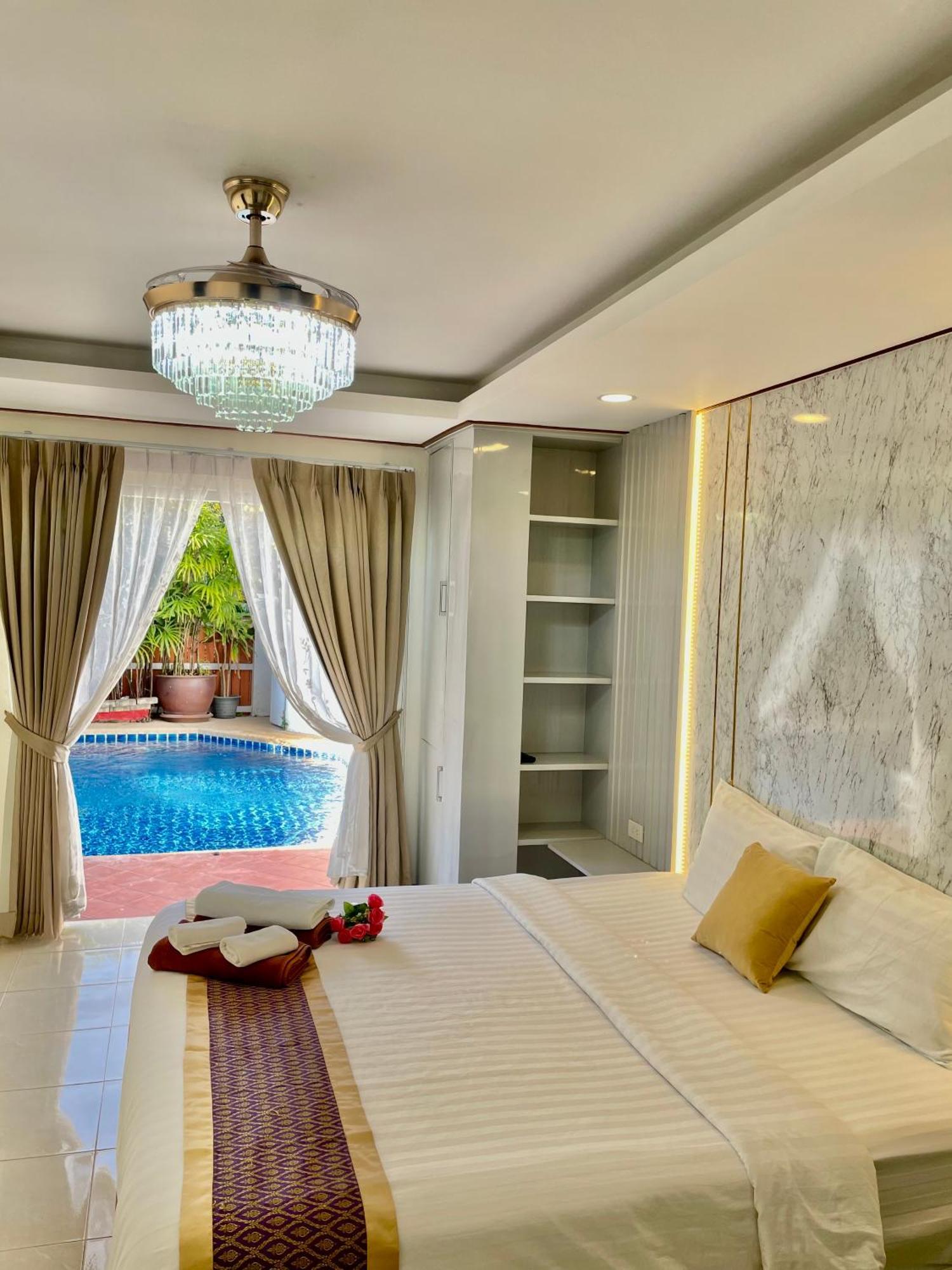 Pattaya Pool Villa39A 300 Mater To Beach Gate Exit Esterno foto