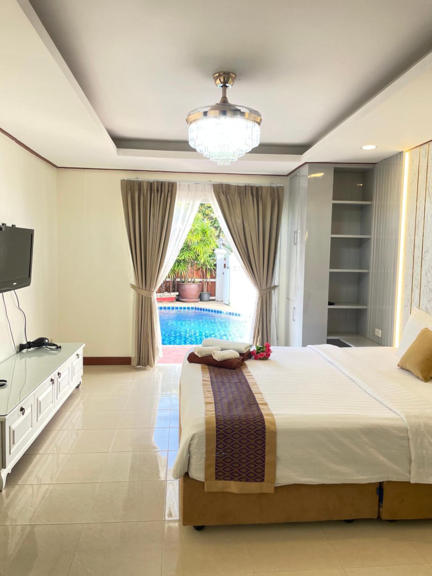 Pattaya Pool Villa39A 300 Mater To Beach Gate Exit Esterno foto