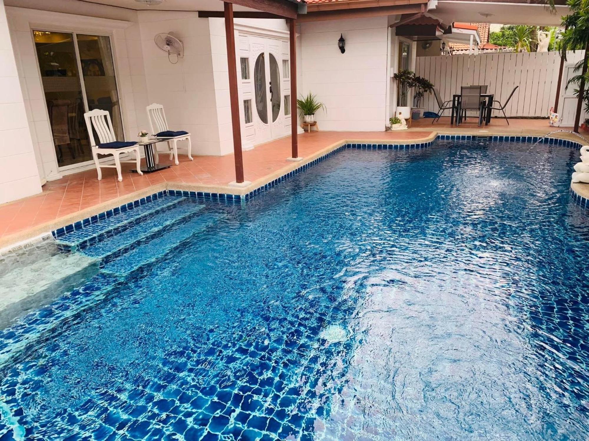 Pattaya Pool Villa39A 300 Mater To Beach Gate Exit Esterno foto