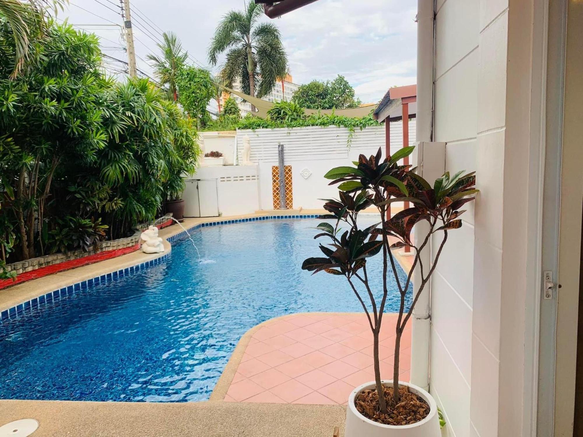 Pattaya Pool Villa39A 300 Mater To Beach Gate Exit Esterno foto