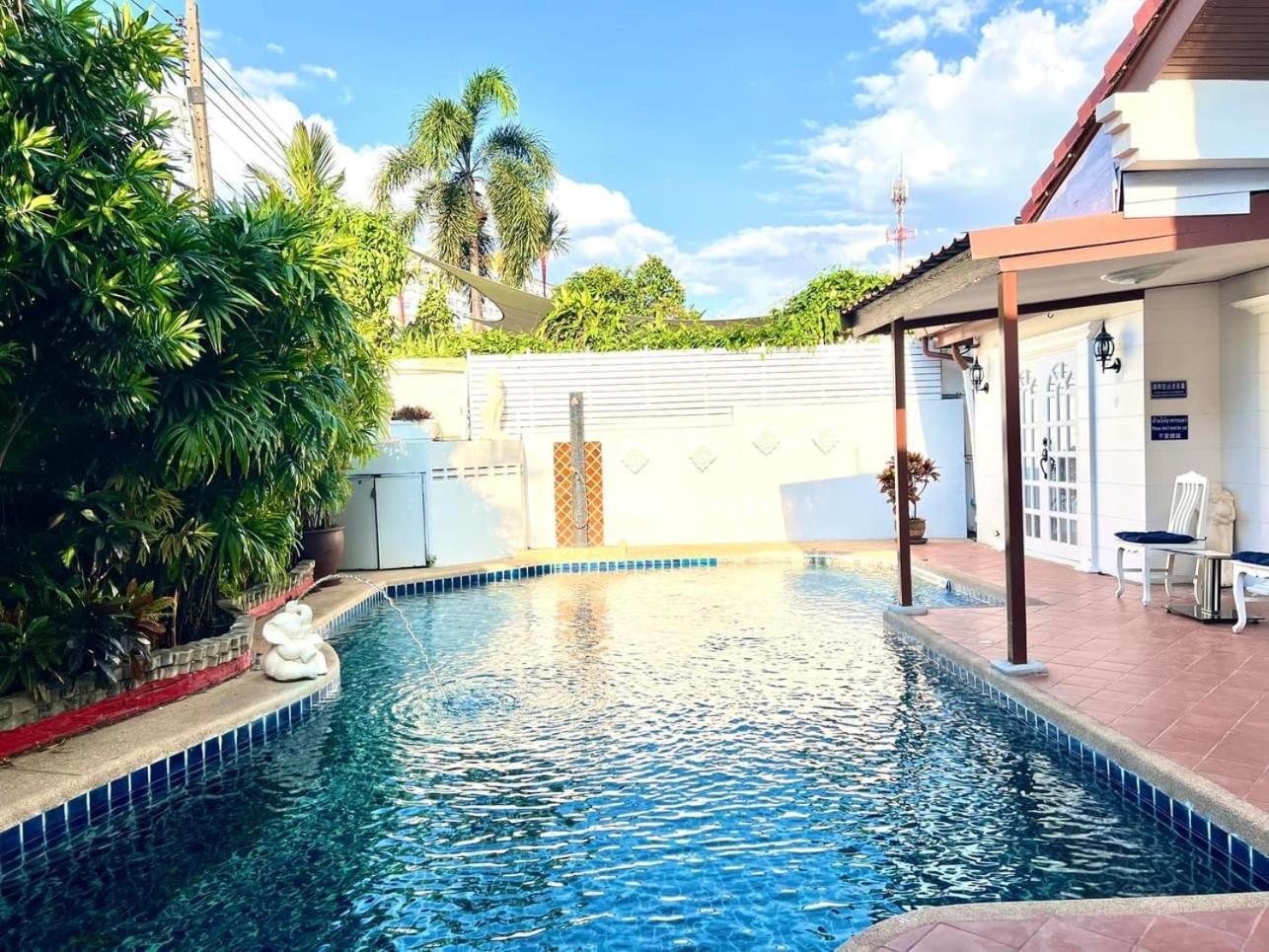 Pattaya Pool Villa39A 300 Mater To Beach Gate Exit Esterno foto