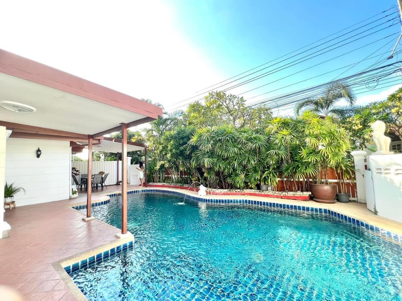 Pattaya Pool Villa39A 300 Mater To Beach Gate Exit Esterno foto