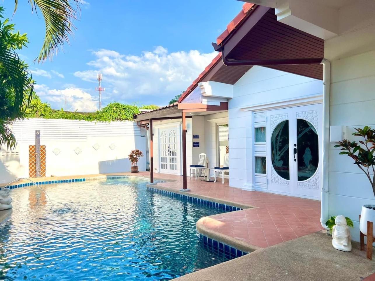 Pattaya Pool Villa39A 300 Mater To Beach Gate Exit Esterno foto