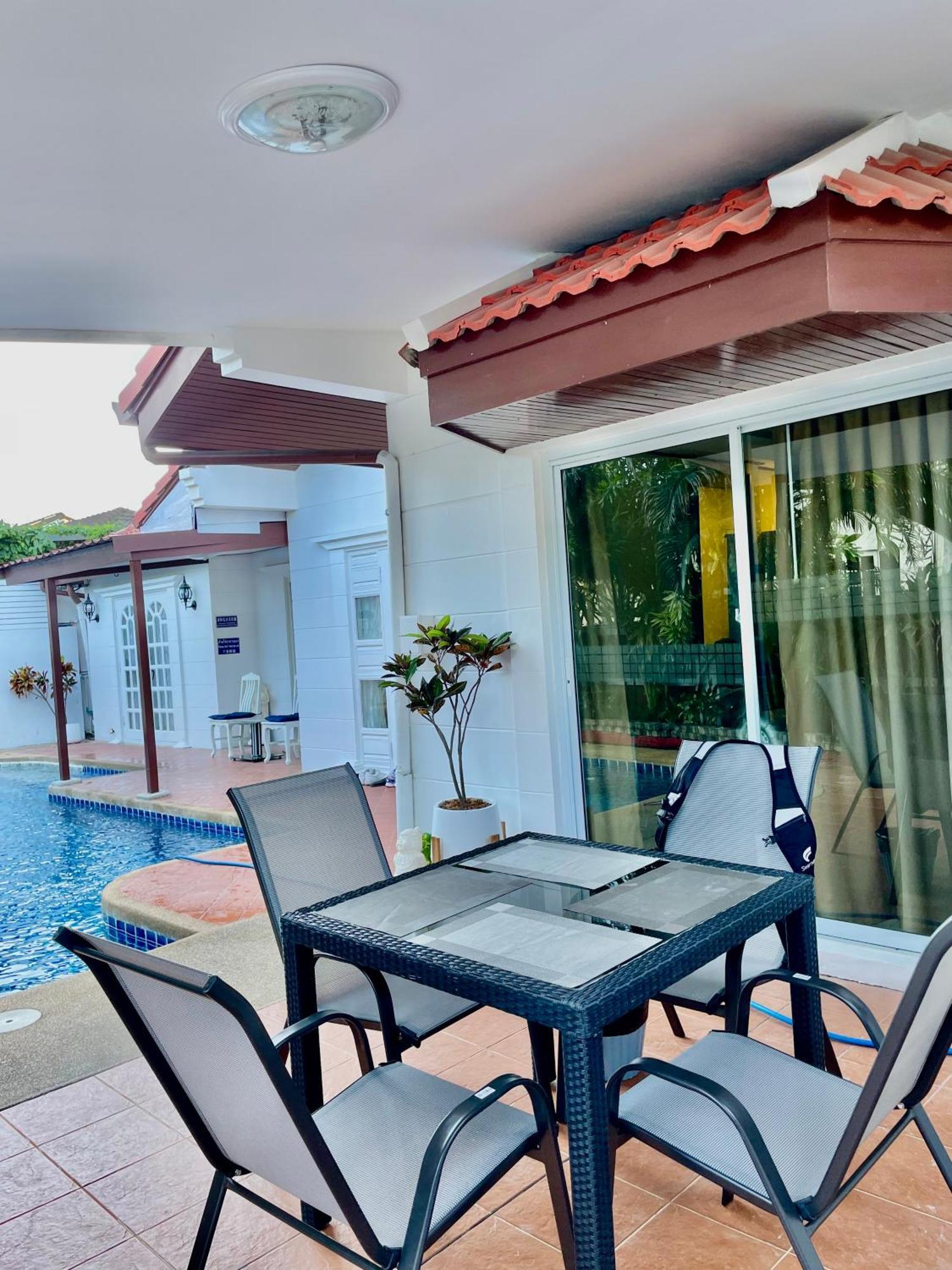 Pattaya Pool Villa39A 300 Mater To Beach Gate Exit Esterno foto